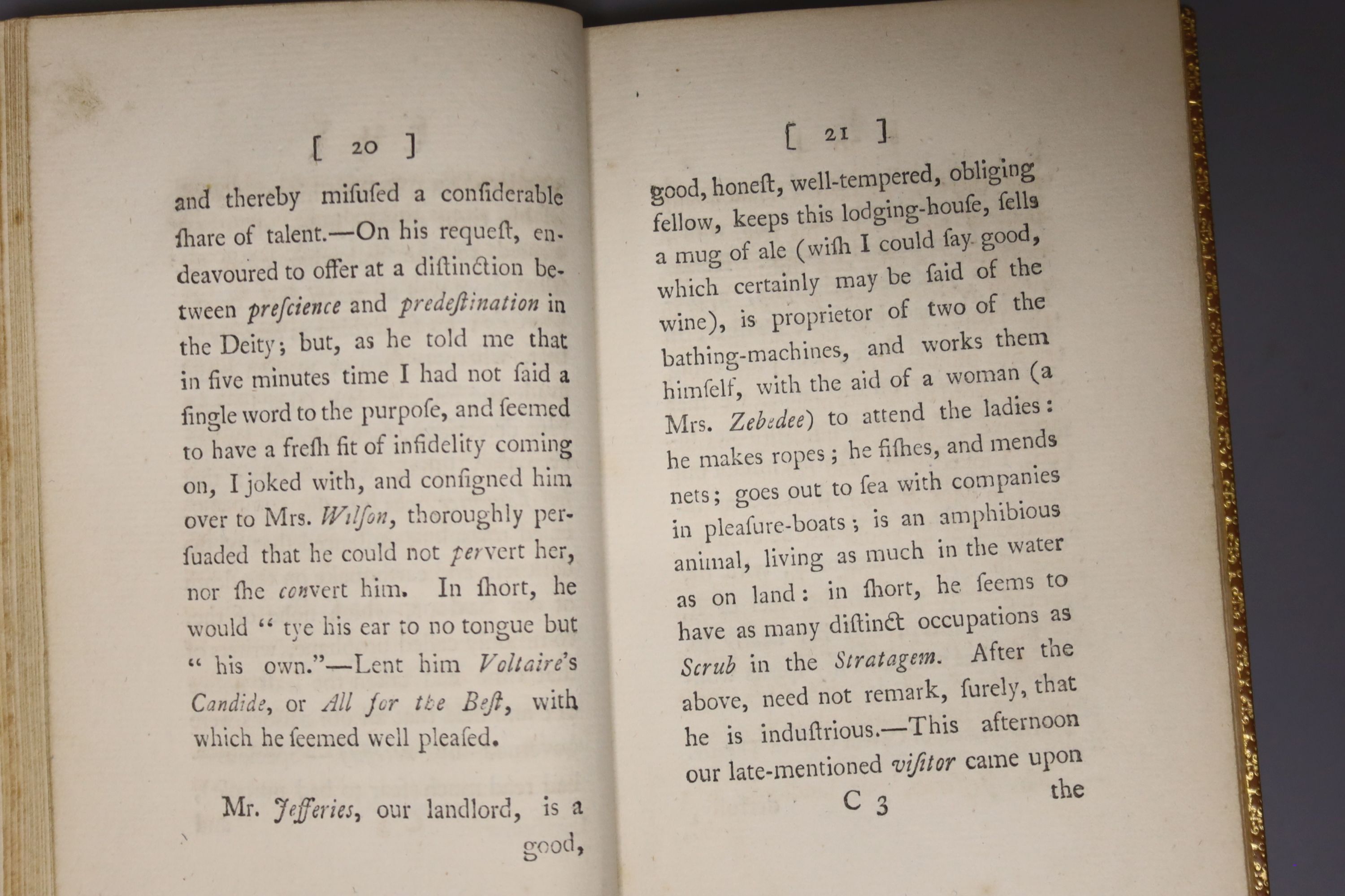 A diary kept in excursion to Littlehampton and Brighthelmstone 1778/9, vol I